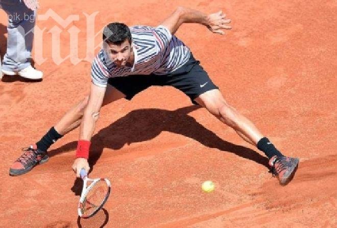 Григор Димитров с драматична победа в Мадрид