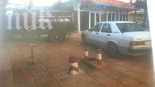 Ексклузивно в ПИК! Опасни мутри вилнеят на Слънчев бряг преди туристическия сезон! Завземат имот със ЗИЛ и Мерцедес, размахват ножове! (обновена)