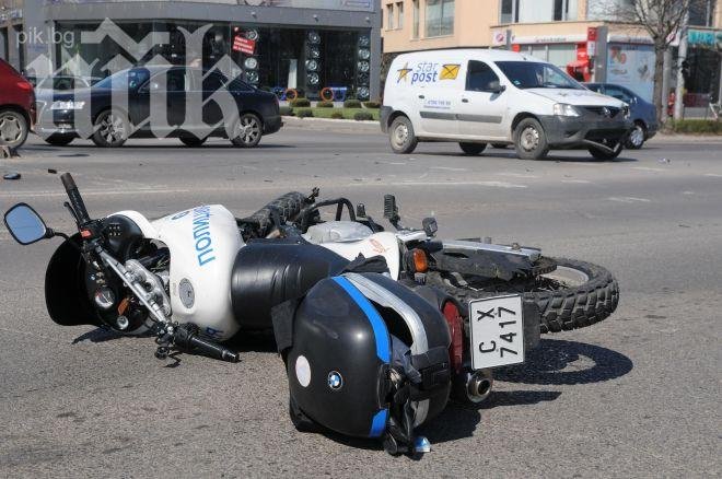 Сърцето на моторист се премести вдясно след катастрофа