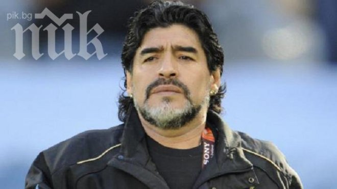Марадона отслабна със зверска диета (снимка)