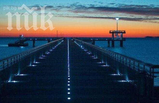 Зам.-министърът на транспорта открива железопътния трафик през моста Нова Европа