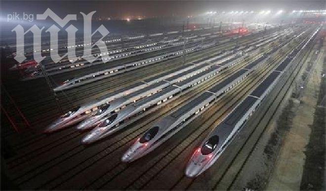 Китай ще строи 13 000 км жп връзка със САЩ