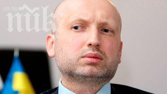 Турчинов: Референдумът в Източна Украйна няма да има никакви юридически последствия