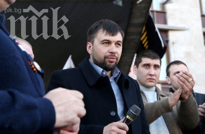 Проруски лидер в Донецк заяви, че един цивилен е бил убит