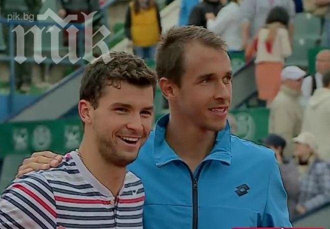 Гришо стартира с победа и на двойки в Рим