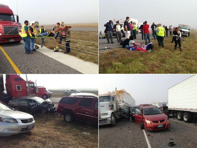 Две жертви и 120 ранени при верижна катастрофа (Обновена)