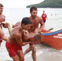 Северният плаж в Бургас вече със спасители Северният плаж в Бургас вече със спасители