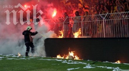 самозабравилите бултраси нанесаха щети стадион лазур 100 хил евро