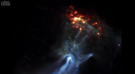 модерният сателит gps очаква изстрелването космоса