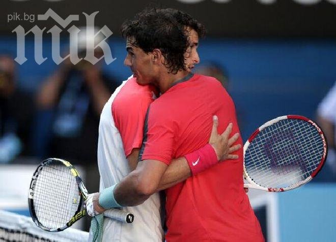 Рафа Надал: Григор направи необичайно много грешки срещу мен