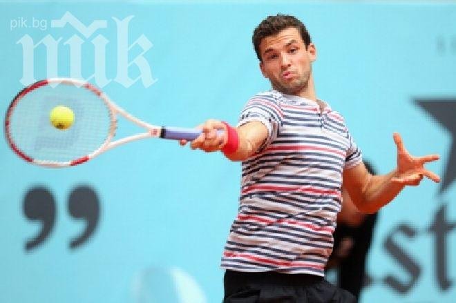 Гришо загуби първия сет срещу Бердих