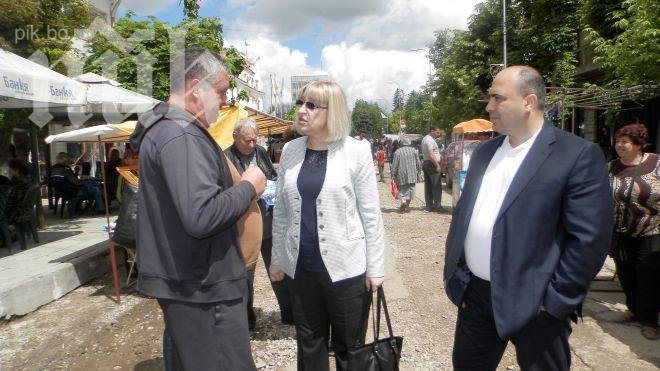 Цецка Цачева в Кнежа: Високата избирателна активност ще пресече всички опити за контролиран вот 