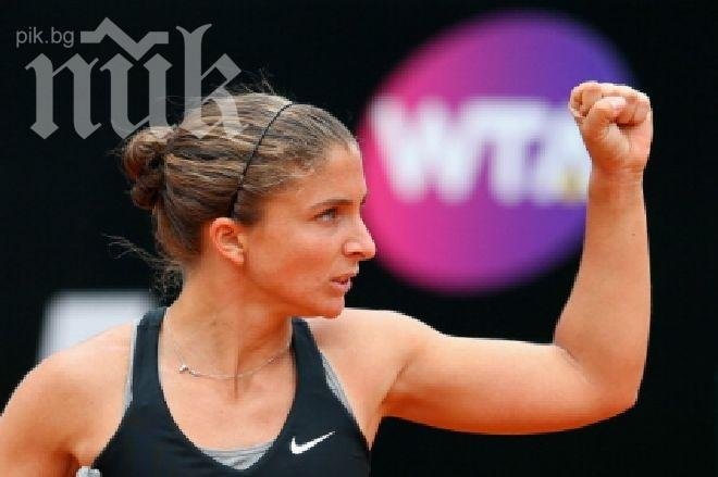 Сара Ерани на 1/2-финал в Рим