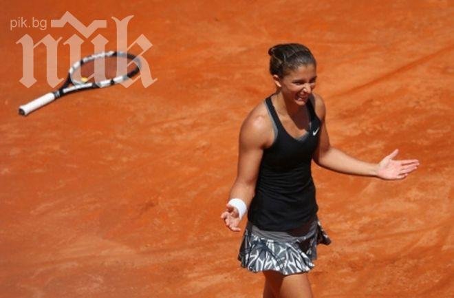 Сара Ерани е първата финалистка в Рим