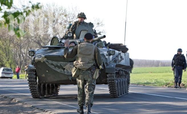 В центъра на Славянск са били чути мощни взривове