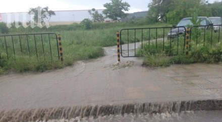 апокалипсис варна градушка дъждове наводниха морската столица снимки