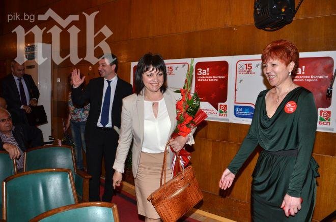 Корнелия и Кирил Добрев агитират в Костинброд и в „Ролпласт”