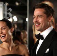 Анджелина и Брад спорят за сватбената торта
