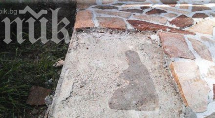 невероятно мистериозно изображение светица появи църква сандански снимки