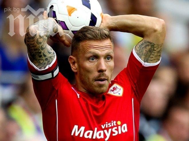 Крейг Белами приключи с футбола