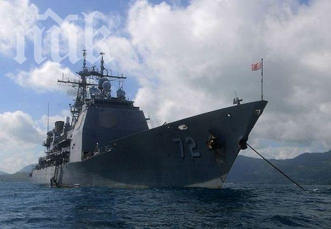 Пореден ракетен крайцер на САЩ влиза в Черно море