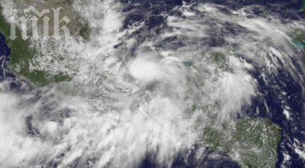 тропическата буря аманда бреговете мексико засили ураган