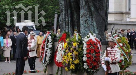 отслужиха тържествен водосвет паметника светите братя кирил методий