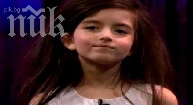 Невероятна! Вижте как 7-годишна пее като Франк Синатра (видео)