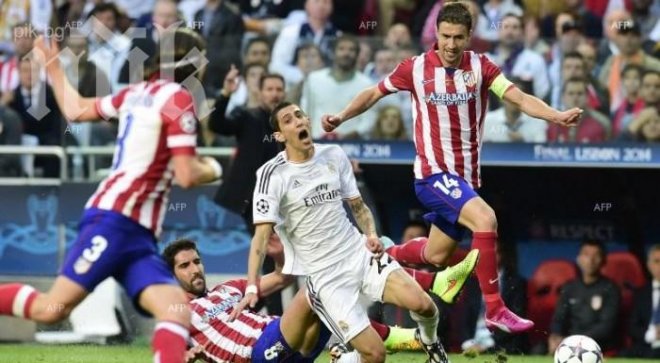 Атлетико поведе срещу Реал на финала на Шампионската лига