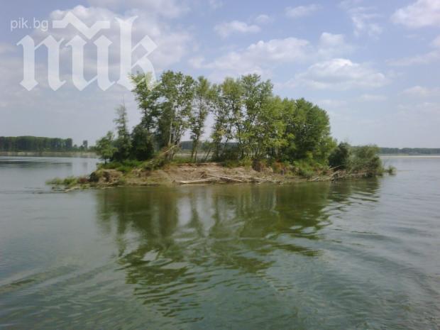 Дунав заля островите край Силистра