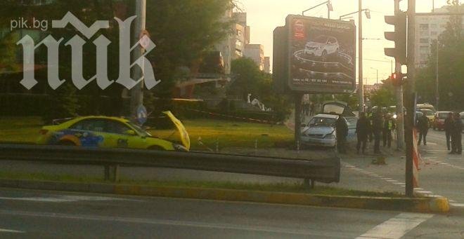 Първо в ПИК! Полицаят загинал, защото таксито засякло патрулката!