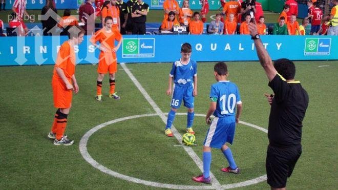 Децата на Левски участваха на международен турнир Футбол за приятелство