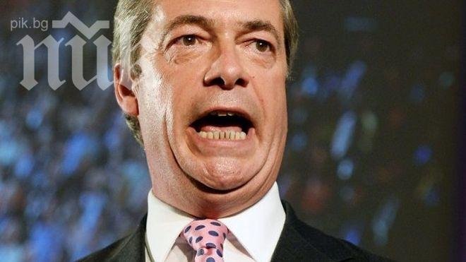 Найджъл Фараж: Великобритания я чака историческо сътресение след изборите