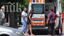 Автомобил бутна велосипедистка, тя се преобърна, шофьорът избяга (снимки)