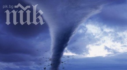 торнадо вдигна кон въздуха изкорени вековни дървета петричко