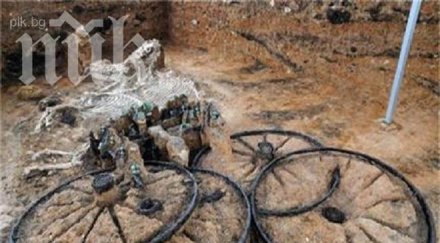 иманярите полудяха тракийски колесници