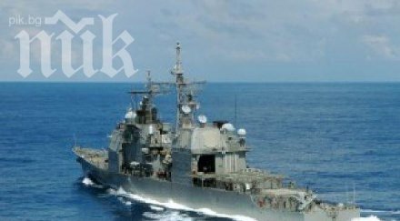 американски ракетен крайцер акостира варна