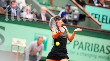 пиронкова приключи участието откритото първенство франция