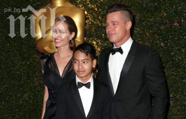 Анджелина щастлива - синът й залюби млада англичанка