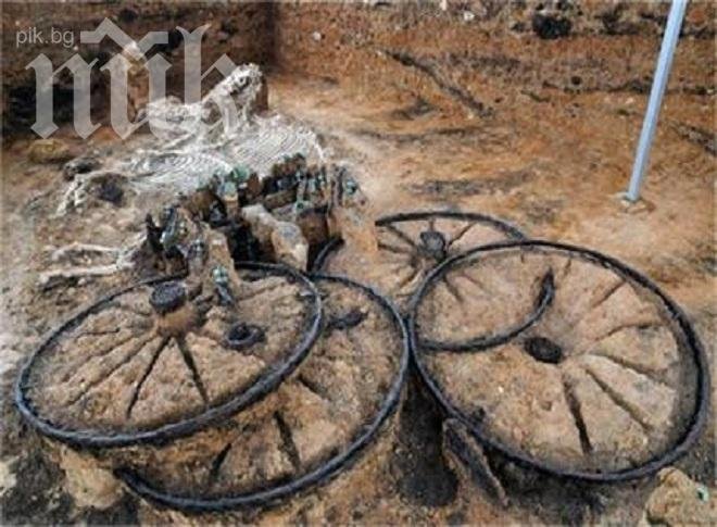 Иманярите полудяха по тракийски колесници