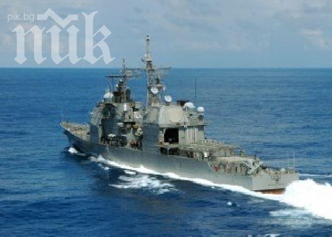 Американски ракетен крайцер акостира днес във Варна