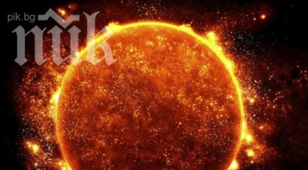 наса засне слънчево изригване размера няколко земи