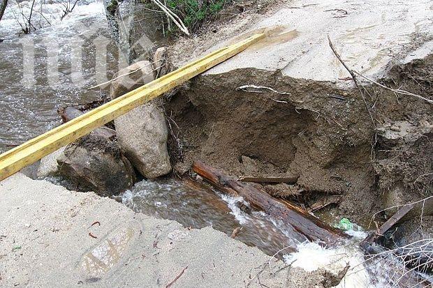 Пропадна мост между две горнооряховски села