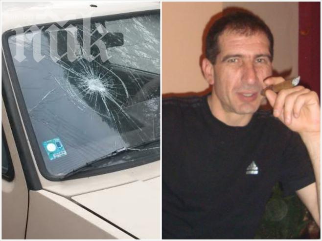 Eксклузивно и само в ПИК! Мутри разбиха с чукове колата на активист от ГЕРБ! Симеонов подозира, че атаката е политическа