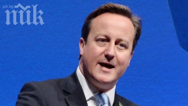 Камерън предупредил, че Великобритания ще излезе от ЕС, ако Юнкер оглави ЕК