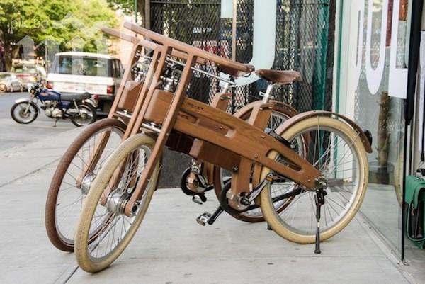 Първото органично колело в света се движи на ток и е изработено от дърво