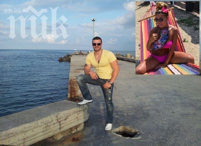 Разкритие на ПИК! Приятелят на Валя с усмивка позира на кея, от който тя си отиде завинаги. Готин си, свалят го мадами