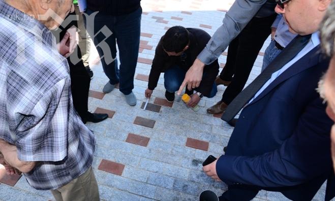 Пренареждат паветата в центъра на Варна 