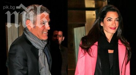 джордж клуни приятелката знаят оженят