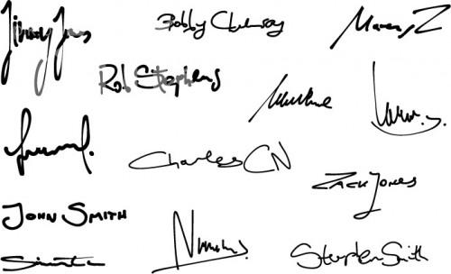 Невероятно! Вижте колко много неща издава за нас подписът ни! 